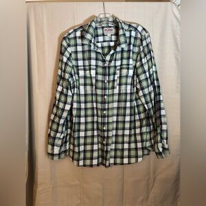 Old Navy plaid button down
